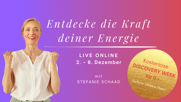 Kostenlose Discovery Week – für mehr Energie und...