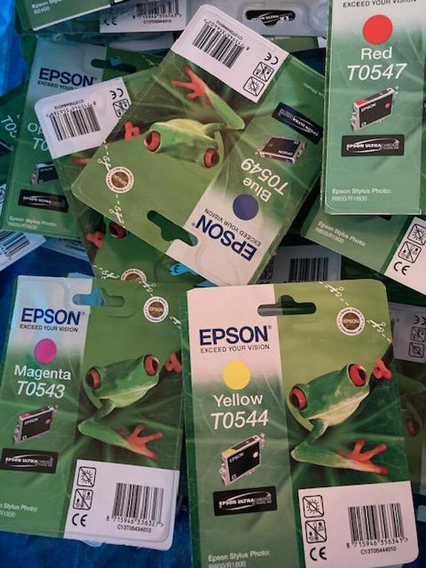 Epson Tintenpatronen zu verschenken