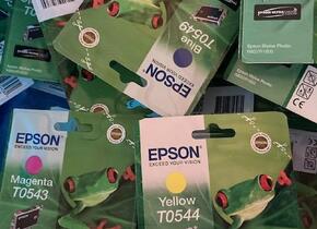 Epson Tintenpatronen zu verschenken