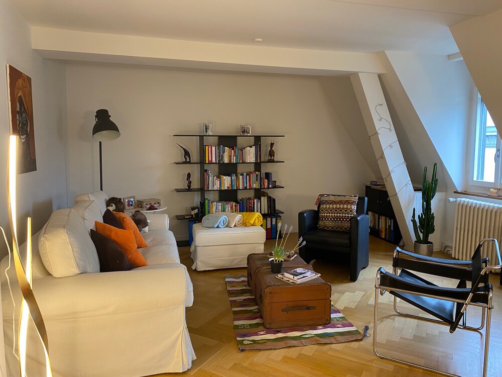 Subtenant for my furnished 77sqm apartment in Wiedikon