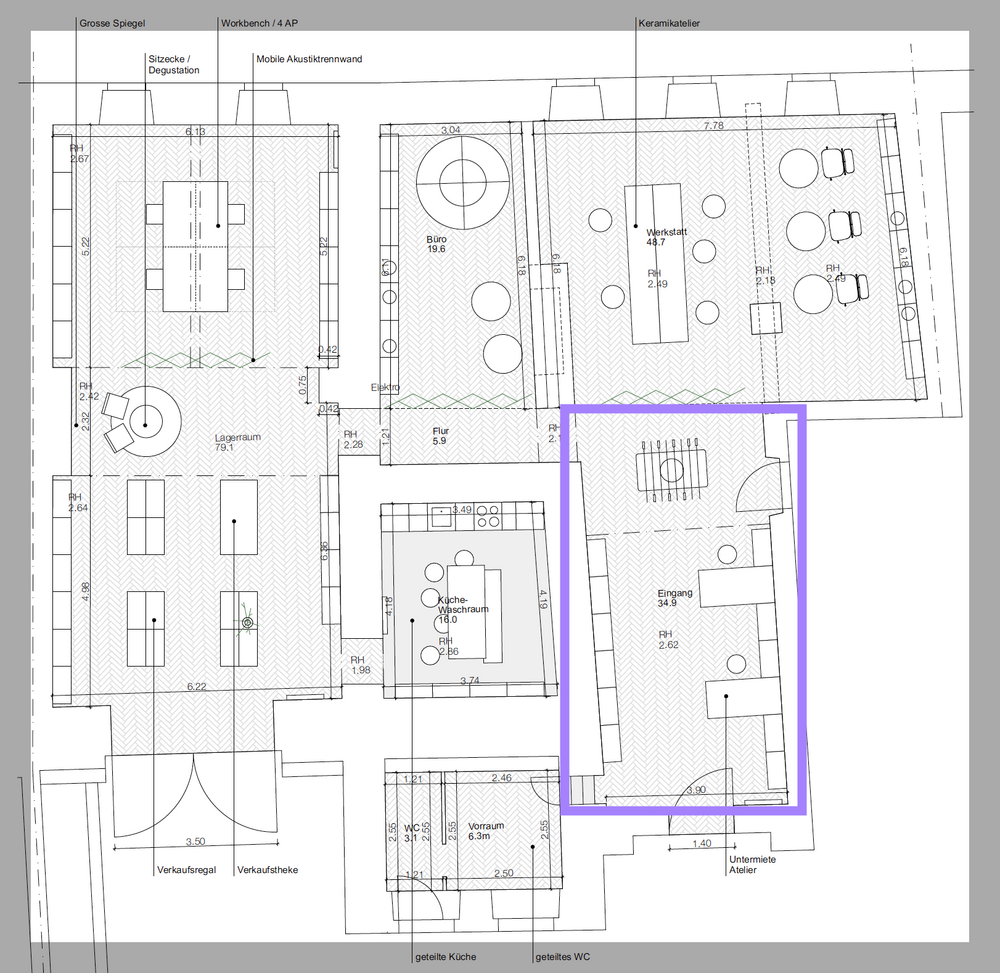 Untermiete für Büro oder stilles Gewerbe // Sublet for...