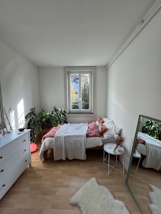 Möbliertes Zimmer in schöner Altbauwohnung, Bern ( Mitte Januar bis Ende Mai 2025)