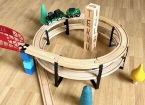 BRIO Bahn und DUPLO Kombinieren 