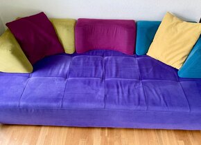 Bunte-Sofa-Bett-Couch "Havanna"