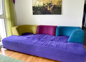 Bunte-Sofa-Bett-Couch "Havanna"