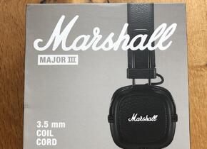 Marshall Major III 3.5 mm Kopfhörer Schwarz