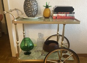 Wunderschöner Barwagen aus den Sixties