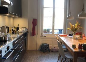 3-Zimmerwohnung Länggasse in Altbau