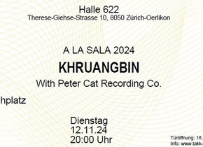 Ticket Khruangbin Konzert in Zürich