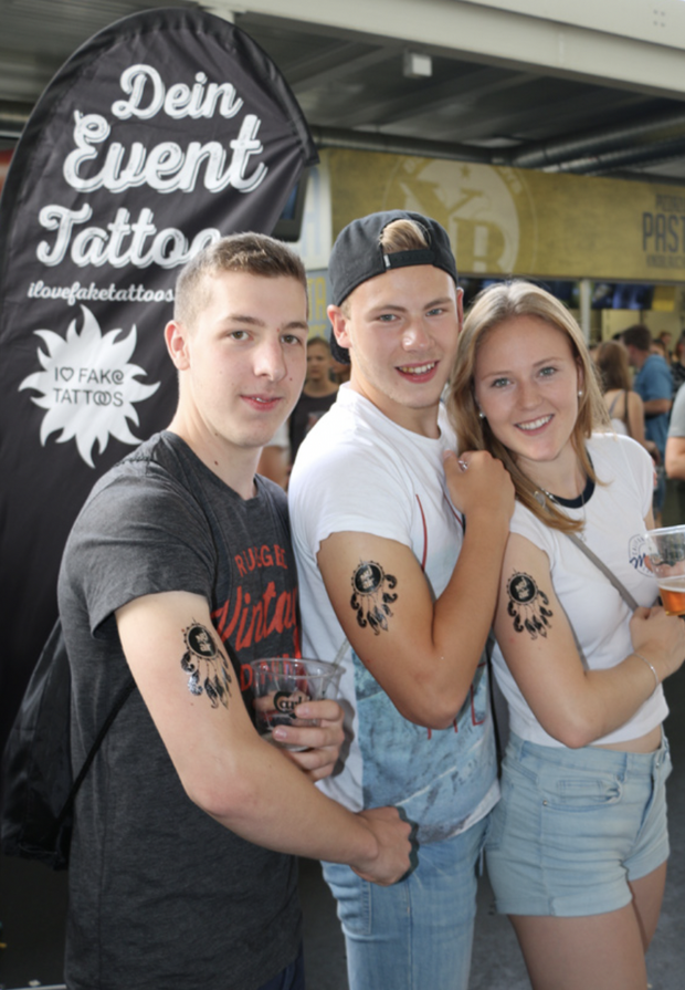 Online Shop für Fake Tattoos zu verkaufen