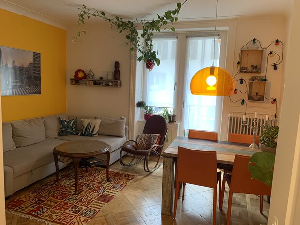 Beautiful, fully furnished apartment in Zurich Wipkingen sublet january to march 2025