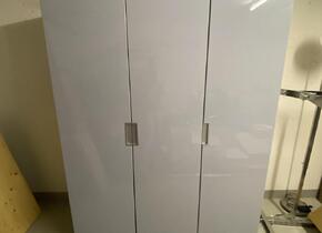 Ikea Pax Schrank 150cm Glanz blaugrau