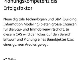 BIM CAS Digital Construction - HSLU - WEITERGABE