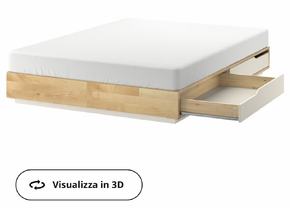 Urgent due to move out! IKEA mandal bed - 160x200cm