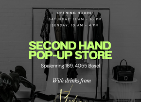 second hand pop-up store