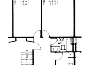 2.5-Zi-Whg (55m2) zur befristeten Untermiete.