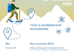 recharge: Winterauszeit mit Yoga und Schneeschuhwandern