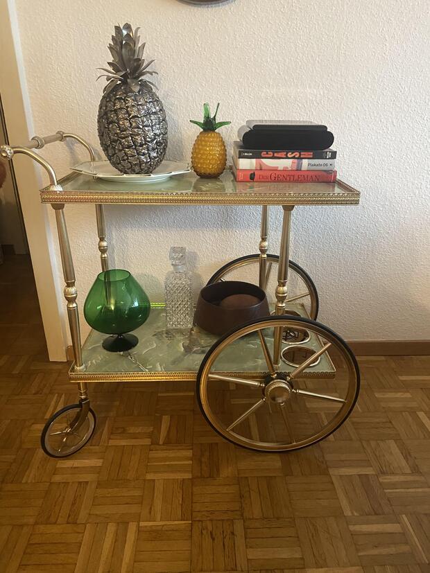 Wunderschöner Barwagen aus den Sixties