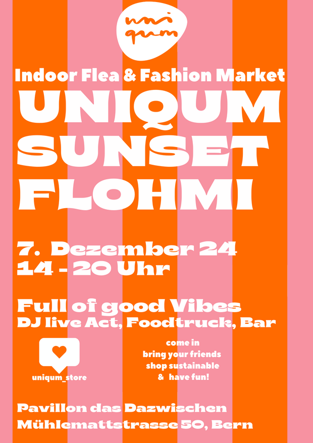 SUNSET FLOHMI
7. Dezember 14:00 - 20:00