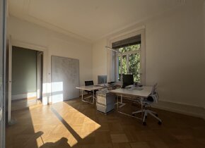 Lichtdurchflutetes Büro in Bürogemeinschaft