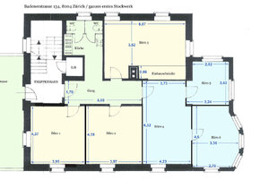 Büro 17,5 m 2/ In 8004 ZH