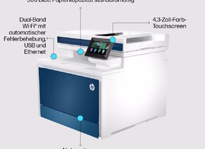 HP Color LaserJet Pro MFP 4302fdw  neu