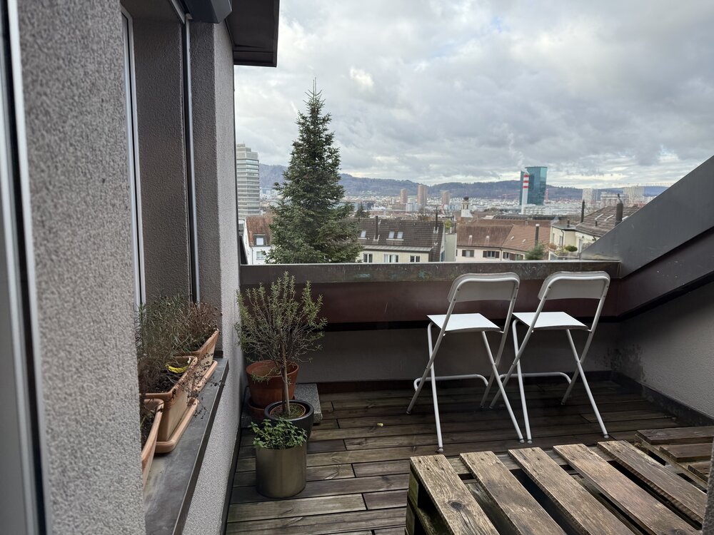 Über Weihnachten/Neujahr in Zürich mit mega Ausblick...