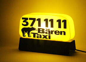 Vintage BÄREN TAXI - Dachleute, ein neu aufgebautes...