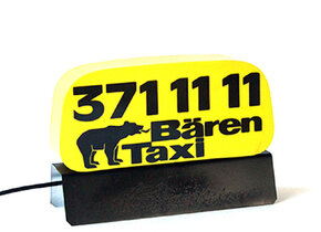 Vintage BÄREN TAXI - Dachleute, ein neu aufgebautes...