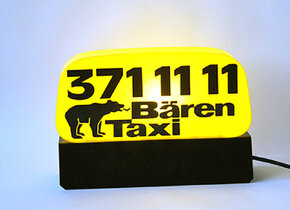 Vintage BÄREN TAXI - Dachleute, ein neu aufgebautes...