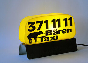 Vintage BÄREN TAXI - Dachleute, ein neu aufgebautes...