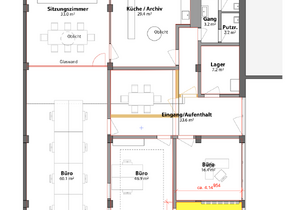 Einzelbüro in Bürogemeinschaft Untermiete