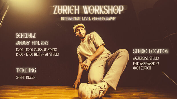 Shuffle Dance Workshop: Intermediate Choreo by Zelig