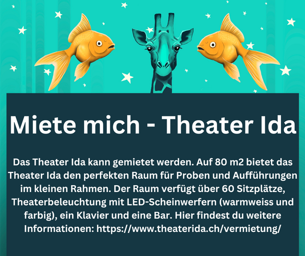 Theater Ida – Dein Veranstaltungsort im Herzen von Zürich