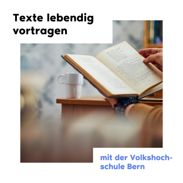 Kurs: Texte lebendig vortragen