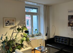 Spacious Room for Sublease in Bright Kreuzplatz Apartment...