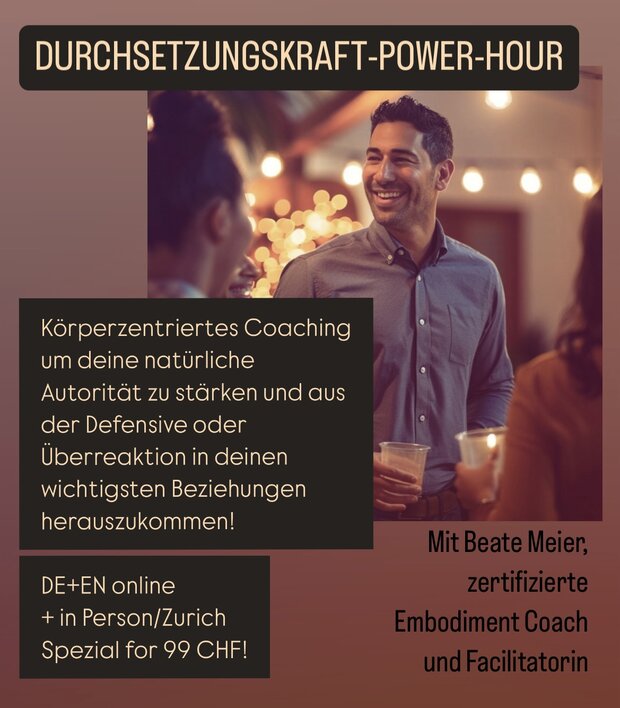 Assertiveness-/Durchsetzungskraft-Power-Hour (DEU+ENG)