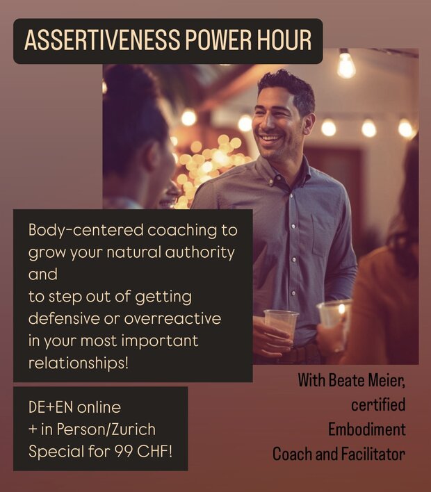 Assertiveness-/Durchsetzungskraft-Power-Hour (DEU+ENG)