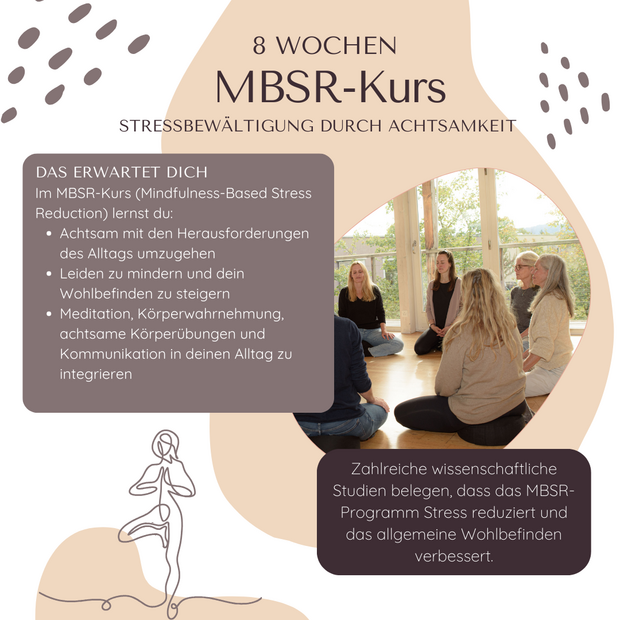 MBSR Kurs in St. Gallen 
*Stressbewältigung durch...