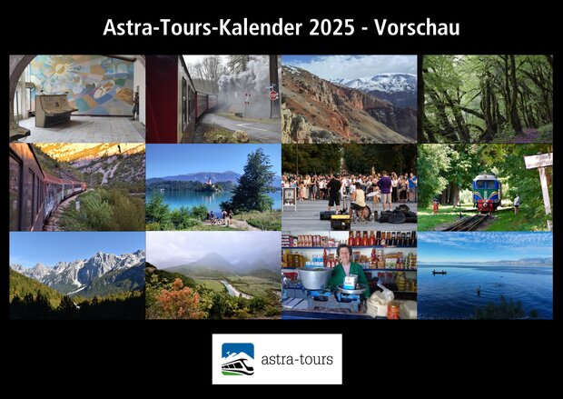 Osteuropareisen per #ZugstattFlug - Astra-Tours-Kalender...