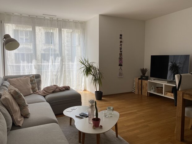 Moderne und gemütliche 2.5-Zimmer Stadtwohnung zur Untermiete