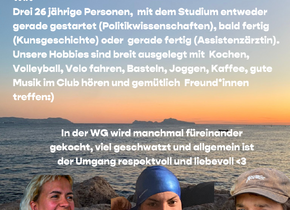 Mitbewohni gesucht für 4er WG im Breitenrain!