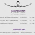 Massagezeiten