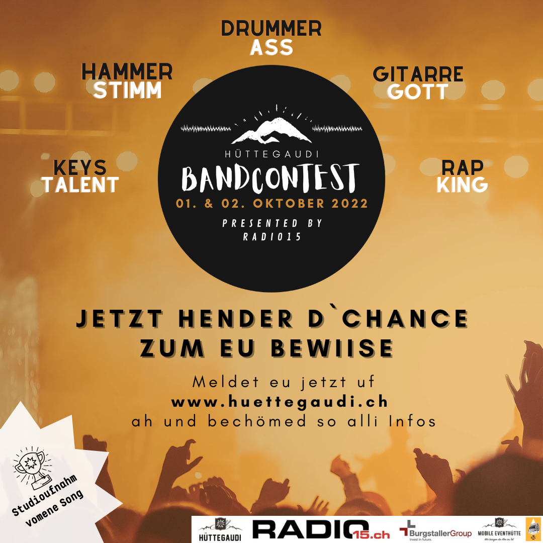 Hüttegaudi Bandcontest 